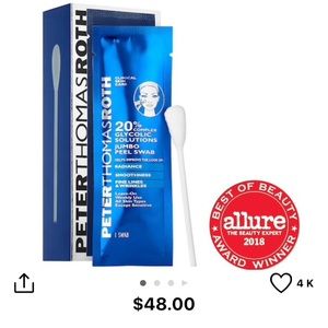 PTR 20% Glycolic Jumbo Swab